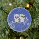 Search for white owl ornaments Winter