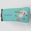 Search for raccoon golf equipment Cute