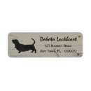 Search for basset return address labels Animal