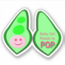 Search for peas in a pod stickers Baby girl