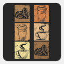 Search for vintage coffee stickers But first coffee