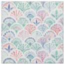 Search for coral and blue fabric Pretty
