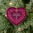 Search for 2 year anniversary ornaments Heart