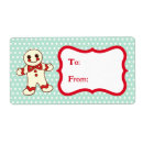 Recherche de christmas cookie labels Gingerbread