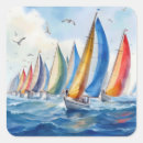 Search for sailboat watercolor stickers Maritime