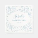 Search for blue toile napkins Teddy bear