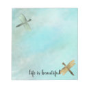 Recherche de libellules blocsnotes Aquarelle