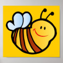 Search for cartoon bees posters Insect