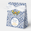 Search for lemon favour boxes Mediterranean style