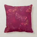 Search for pink butterfly pillows Magenta