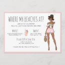 Search for african american bachelorette party invitations Beach