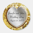 Search for 25th anniversary wedding save the dates Gold