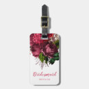 Search for bridesmaid luggage tags Roses