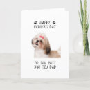 Search for shih tzu cards Dad
