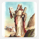 Search for ten commandments stickers Moses