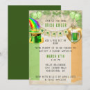 Recherche de le jour de patrick de saint invitations Shamrocks