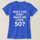 Recherche de mode des années 50 tshirts Cinquantième