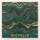 Search for malachite coasters Elegant