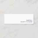 Recherche de educatrice cartes visite Simple