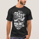 Search for frost clothing It's