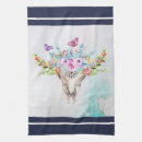 Search for skull tea towels Watercolor