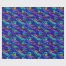 Search for blue cloud wrapping paper Colourful