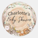 Search for cute woodland baby shower stickers Bunny