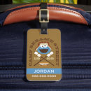 Search for camping luggage tags Sesame street