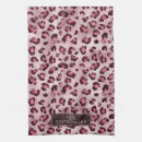 Search for leopard print tea towels Pink