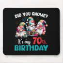 Search for 70th birthday mousepads Fun