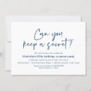 Search for secret party invitations Surprise