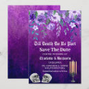 Search for spooky wedding save the dates Halloween