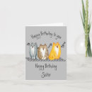 Search for sister cat birthday cards Cute