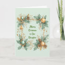 Search for daughter christmas cards Green