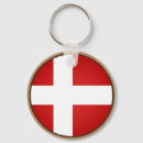 Recherche de drapeau du danemark porteclés Danois