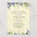 Search for 4x6 floral bridal shower invitations Garden