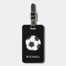 Recherche de soccer luggage tags Joueur de football