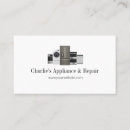 Recherche de appliance cartes visite Électroménagers