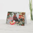 Search for miniature christmas cards Pinscher