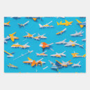 Search for aviation wrapping paper Blue