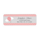 Search for hot pink return address labels Rustic