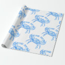 Search for crabs gift wrap Crab feast