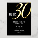 Search for rose gold thirty birthday invitations Silver