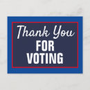 Search for political thank you cards Vote