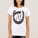Recherche de fer à cheval tshirts Équestre