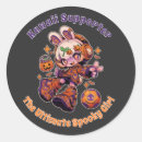 Search for chibi pumpkin stickers Kawaii halloween