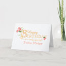 Recherche de soeur jumelle Floral