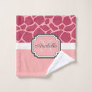 Search for giraffe bath towels Pink