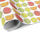Search for citrus wrapping paper Garden party