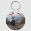 Search for steam train keychains Big boy